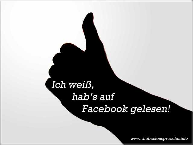 Facebook Sprüche