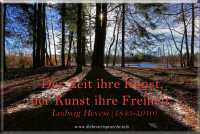 Der Zeit ihre Kunst, der Kunst ihre Freiheit.